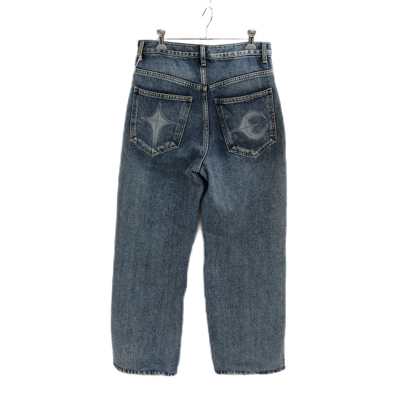 【中古品】【メンズ】 THUG CLUB サグクラブ TC23PT0401 デニムパンツ ボトムス 152-250806-hn-02-fur サイズ：1 カラー：インディゴ 万代Net店