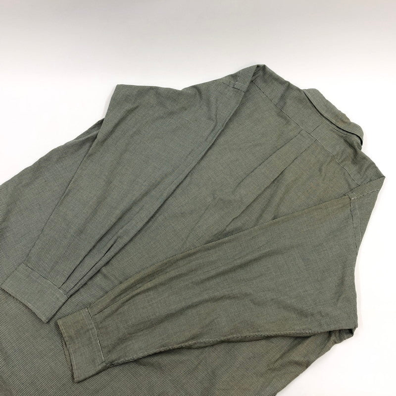 【現状渡し品】【メンズ】 POLO RALPH LAUREN ポロ・ラルフローレン BLAKE L/S BD SHIRT ブレイク ボタンダウン 千鳥格子 長袖シャツ カジュアルシャツ ヴィンテージ トップス 146-260420-hn-07-fur サイズ：L カラー：ブラック/ホワイト 万代Net店