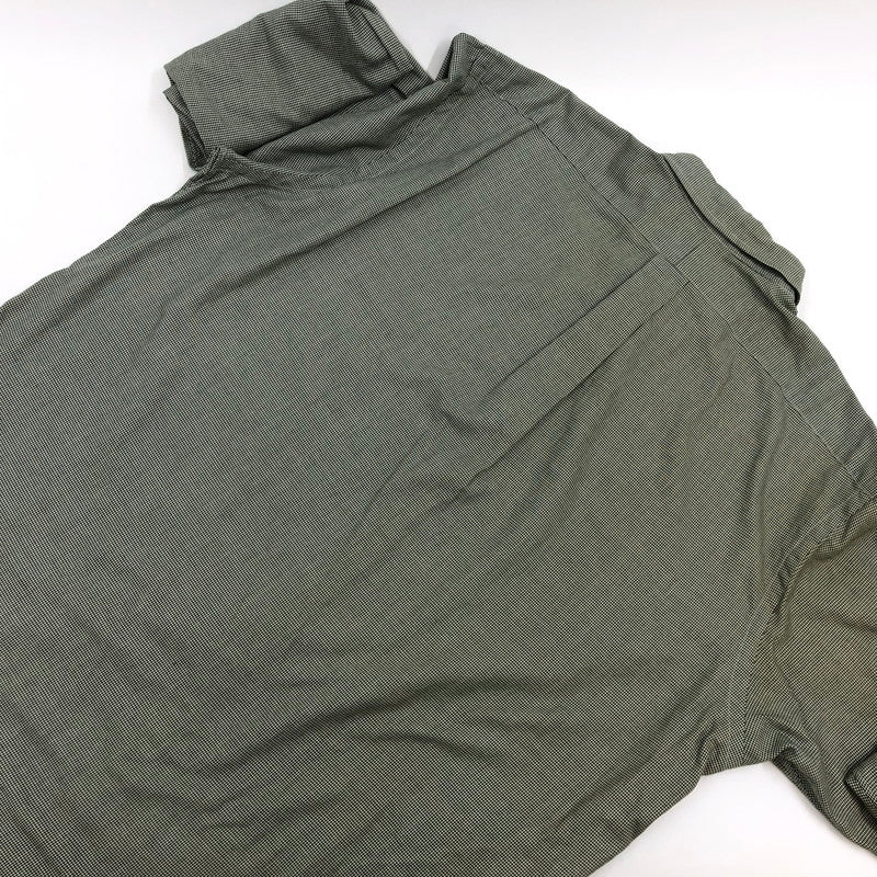 【現状渡し品】【メンズ】 POLO RALPH LAUREN ポロ・ラルフローレン BLAKE L/S BD SHIRT ブレイク ボタンダウン 千鳥格子 長袖シャツ カジュアルシャツ ヴィンテージ トップス 146-260420-hn-07-fur サイズ：L カラー：ブラック/ホワイト 万代Net店