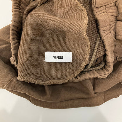【中古品】【メンズ】 SINSS 2 タックブリーチスウェットパンツ 158-260410-SS-08-iwa サイズ：S カラー：ブラウン 万代Net店