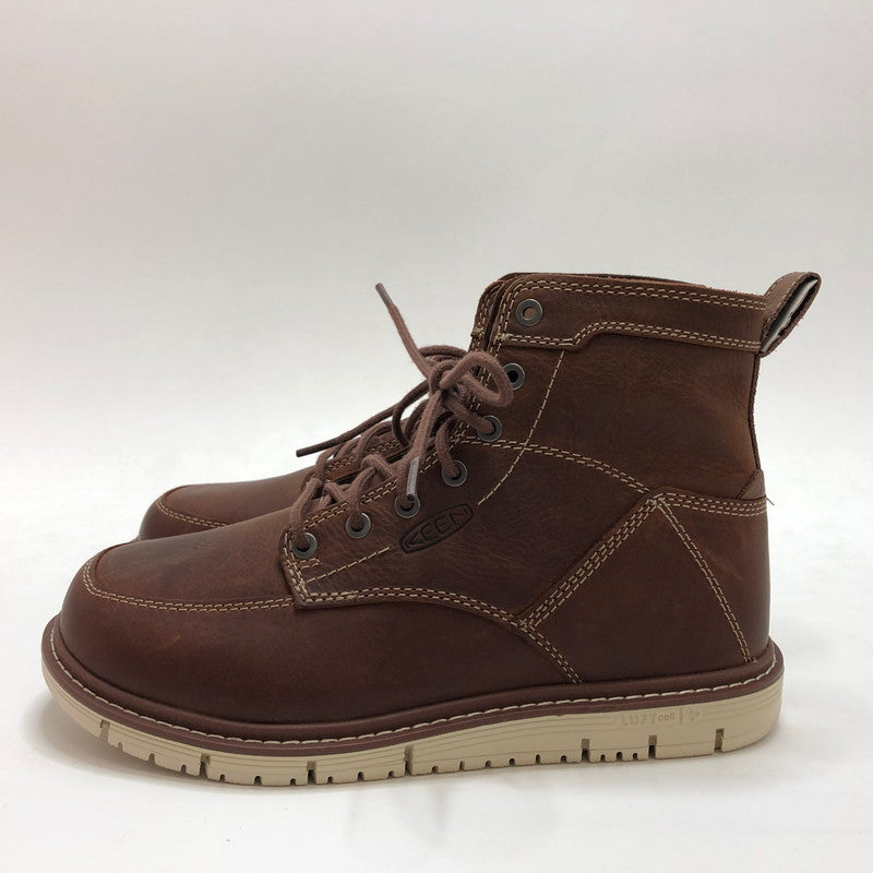 【中古品】【メンズ】 SAN JOSE 6 1020146D サンノゼ シックス レザー ワークブーツ シューズ 靴 164-250806-hn-04-fur サイズ：26.5cm US 8.5D カラー：ブラウン 万代Net店