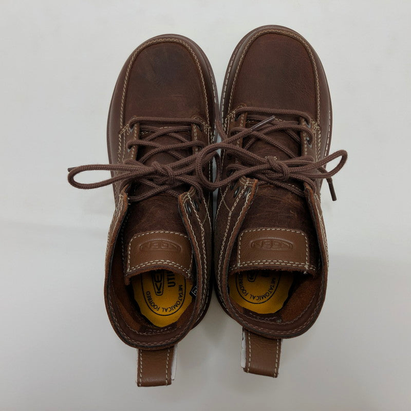 【中古品】【メンズ】 SAN JOSE 6 1020146D サンノゼ シックス レザー ワークブーツ シューズ 靴 164-250806-hn-04-fur サイズ：26.5cm US 8.5D カラー：ブラウン 万代Net店
