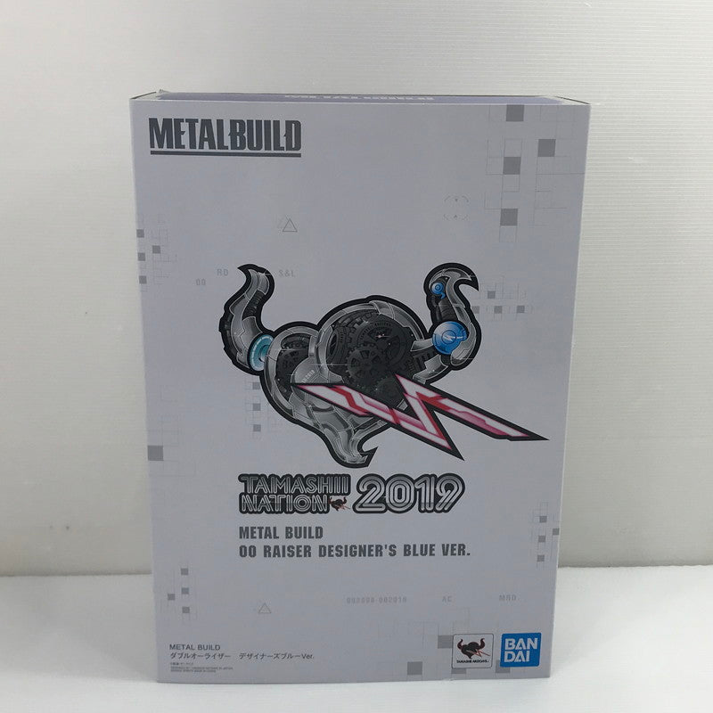 【中古美品】 バンダイスピリッツ METAL BUILD ダブルオーライザー デザイナーズブルーVer. TAMASHII NATION 2019 未開封 箱イタミあり 056-260925-ti-17-tagh 万代Net店