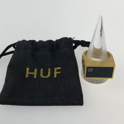 【中古品】【メンズ】 HUF 指輪 リング アクセサリー ゴールド ハフ 192-251217-SY-03-iwa サイズ：23号 カラー：ゴールド 23号 万代Net店