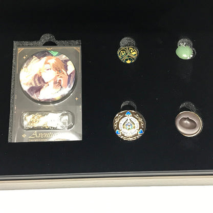 【中古美品】 崩壊:スターレイル アベンチュリン グッズセット 我来博弈 セットボックス 缶バッジ アクリルキーホルダー アクリルスタンド 開封未使用 052-260616-ti-28-tag 万代Net店