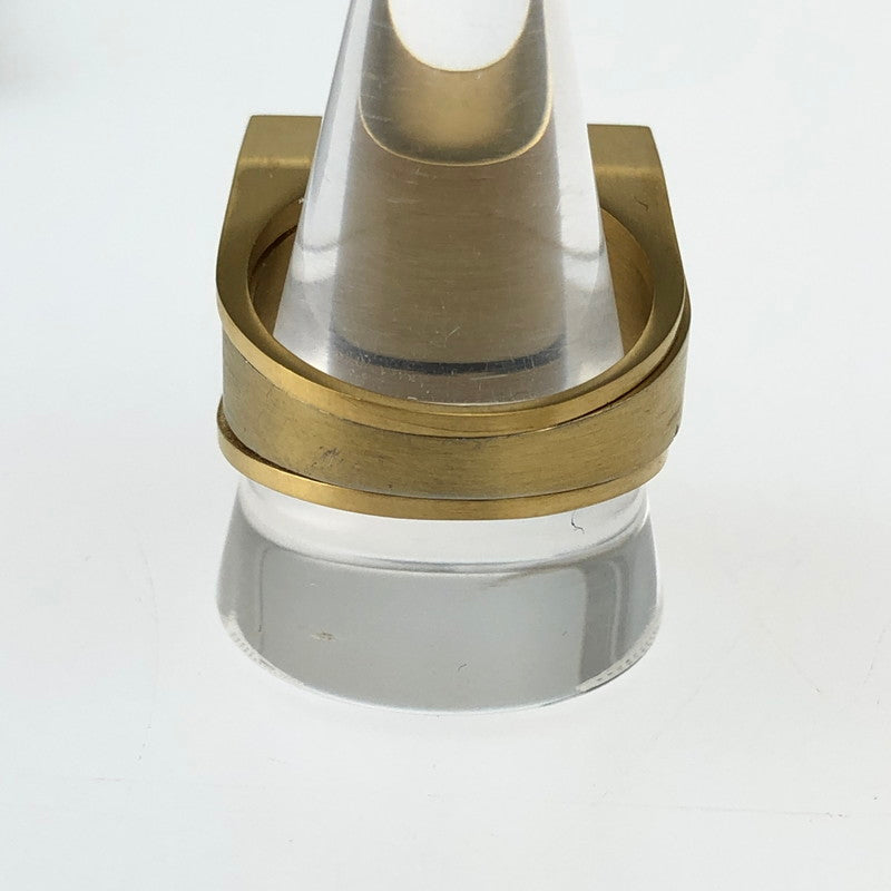 【中古品】【メンズ】 HUF 指輪 リング アクセサリー ゴールド ハフ 192-251217-SY-03-iwa サイズ：23号 カラー：ゴールド 23号 万代Net店