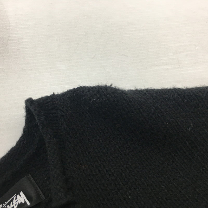 【中古品】【メンズ】 ステューシー ROLL NECK FAIRISLE SWEATER 117251 ロール ネック フェアアイル セーター トップス ニット 142-250704-KS-09-teih サイズ：M カラー：ブラック 万代Net店