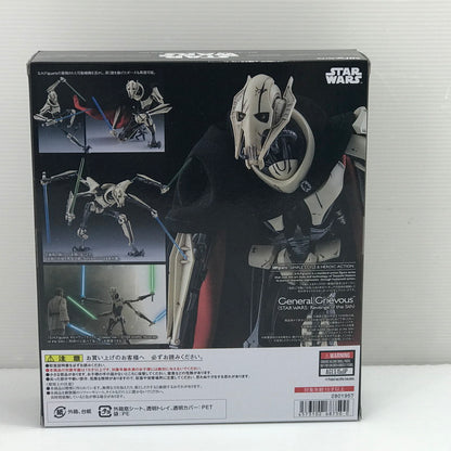 【中古美品】 S.H.Figuarts グリーヴァス将軍 STAR WARS： Revenge of the Sith スター・ウォーズ EP3/シスの復讐 未開封 箱イタミあり 055-260925-ti-18-tagh 万代Net店