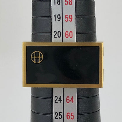 【中古品】【メンズ】 HUF 指輪 リング アクセサリー ゴールド ハフ 192-251217-SY-03-iwa サイズ：23号 カラー：ゴールド 23号 万代Net店