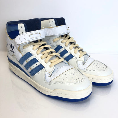 【中古美品】【メンズ】 adidas アディダス ADIDAS FY7793 FORUM 84 HIGH BLUE THREAD 161-240917-wy-1-tom サイズ：27cm カラー：ホワイト 万代Net店