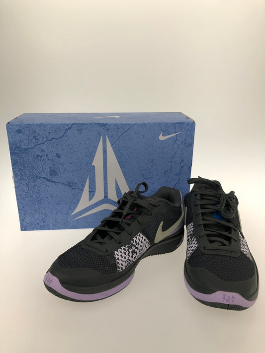 【中古美品】【メンズ】 NIKE ナイキ FV1288-001 JA １ NIGHTMARE スニーカー 靴 紫 パープル グレー 160-241210-SY-05-iwa サイズ：30.0 カラー：001 グレー パープル 万代Net店