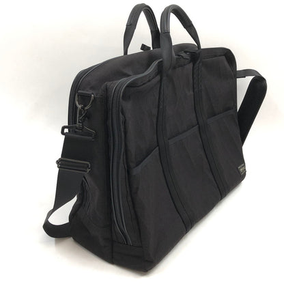 【現状渡し品】【メンズ】 PORTER ポーター HYBRID 2WAY OVERNIGHT BRIEFCASE(S) 737-07941 ハイブリッド 2WAY オーバーナイト ブリーフケース(S) 吉田カバン カバン 188-251115-hn-07-fur カラー：ブラック 万代Net店