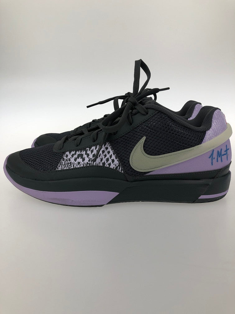 【中古美品】【メンズ】 NIKE ナイキ FV1288-001 JA １ NIGHTMARE スニーカー 靴 紫 パープル グレー 160-241210-SY-05-iwa サイズ：30.0 カラー：001 グレー パープル 万代Net店
