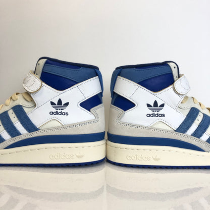 【中古美品】【メンズ】 adidas アディダス ADIDAS FY7793 FORUM 84 HIGH BLUE THREAD 161-240917-wy-1-tom サイズ：27cm カラー：ホワイト 万代Net店