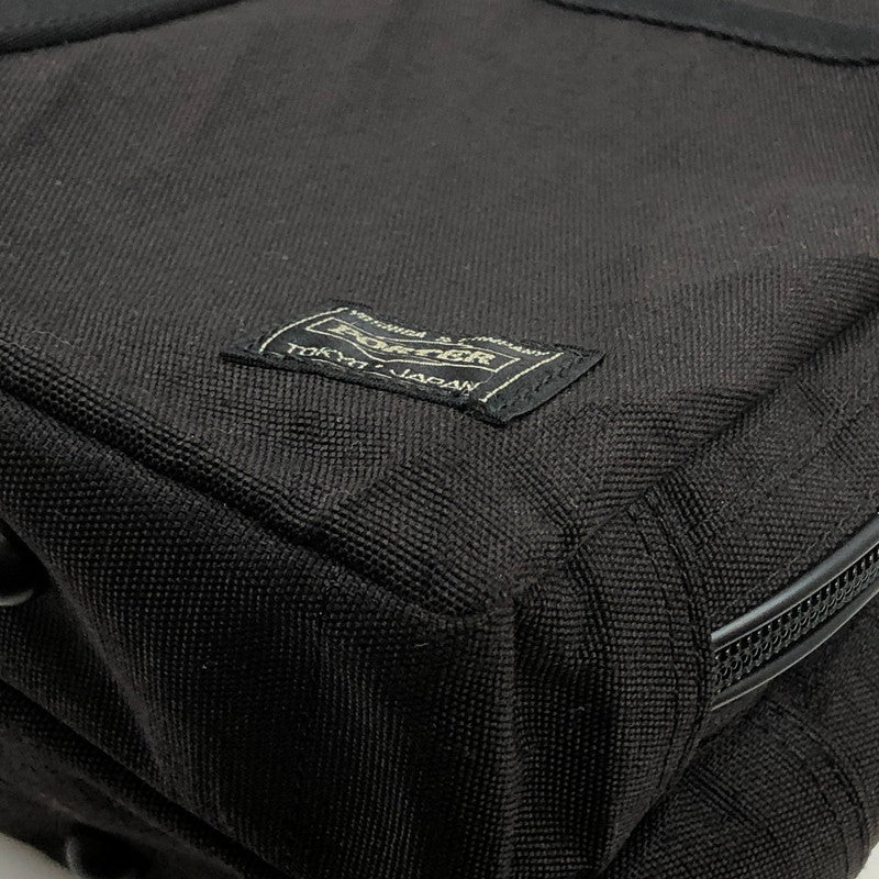【現状渡し品】【メンズ】 PORTER ポーター HYBRID 2WAY OVERNIGHT BRIEFCASE(S) 737-07941 ハイブリッド 2WAY オーバーナイト ブリーフケース(S) 吉田カバン カバン 188-251115-hn-07-fur カラー：ブラック 万代Net店
