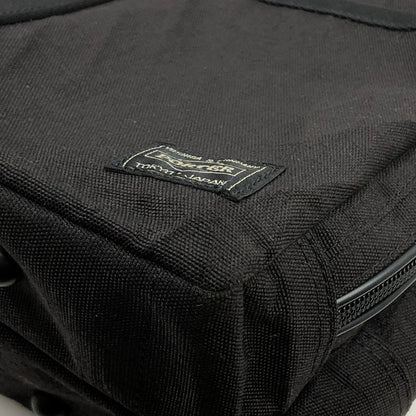 【現状渡し品】【メンズ】 PORTER ポーター HYBRID 2WAY OVERNIGHT BRIEFCASE(S) 737-07941 ハイブリッド 2WAY オーバーナイト ブリーフケース(S) 吉田カバン カバン 188-251115-hn-07-fur カラー：ブラック 万代Net店