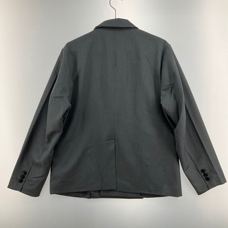 【中古品】【メンズ】 CLEL プライムTRダブルラペルテーラードジャケット 147-260414-SS-02-iwa サイズ：S カラー：グレー 万代Net店