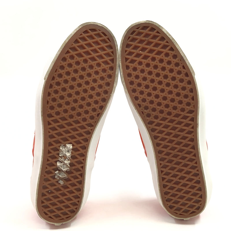 【中古品】【メンズ】 WTAPS ダブルタップス × VANS バンズ OG CLASSIC SLIP-ON VN0A45JKK09 オージー クラシック スリッポン スニーカー シューズ 靴 162-261003-hn-01-fur サイズ：27.5cm US9.5 カラー：オレンジ/ホワイト 万代Net店