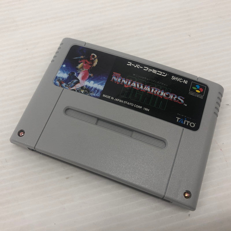 【中古品】 ザ・ニンジャウォーリアーズ アゲイン スーパーファミコンソフト SFC 023-261022-ns-08-teih 万代Net店