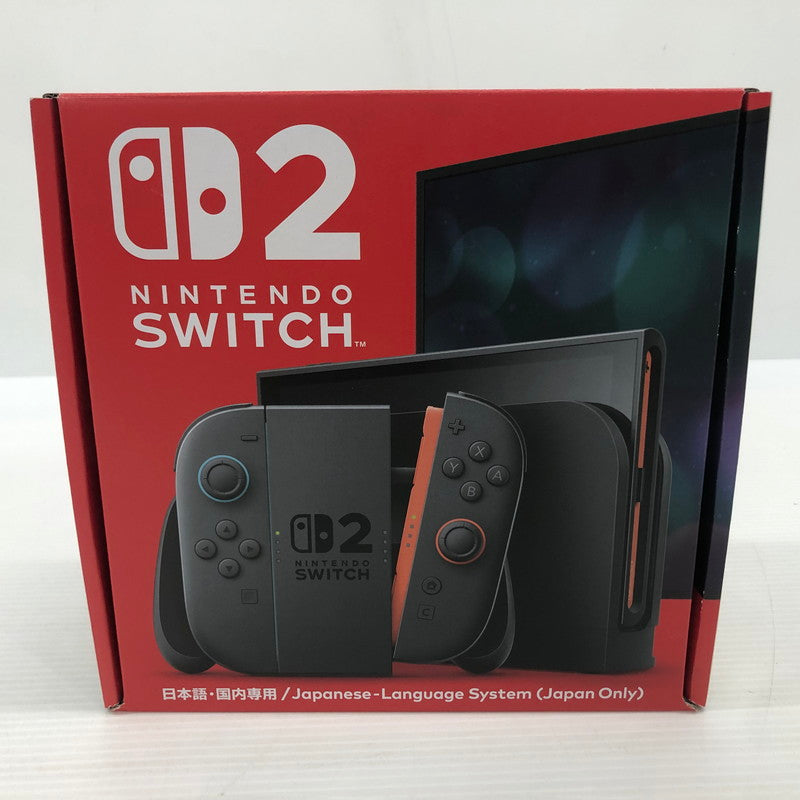 【未使用品】 Nintendo Switch2 ニンテンドースイッチ2 国内版 日本語版 BEE-S-KB6C 035-260906-ns-05-tei 万代Net店