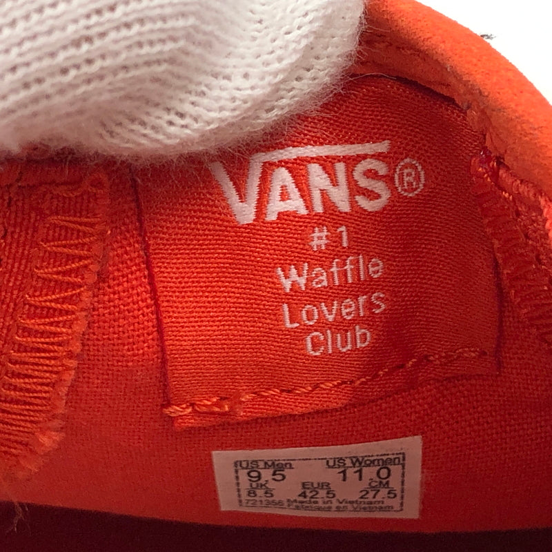 【中古品】【メンズ】 WTAPS ダブルタップス × VANS バンズ OG CLASSIC SLIP-ON VN0A45JKK09 オージー クラシック スリッポン スニーカー シューズ 靴 162-261003-hn-01-fur サイズ：27.5cm US9.5 カラー：オレンジ/ホワイト 万代Net店
