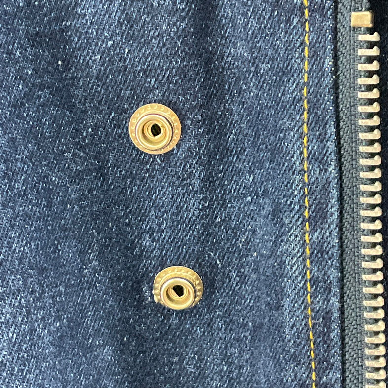 【中古品】【メンズ】 GEMBONY デニム ライダースジャケット 146-260414-SS-03-iwa サイズ：M カラー：ブルー 万代Net店