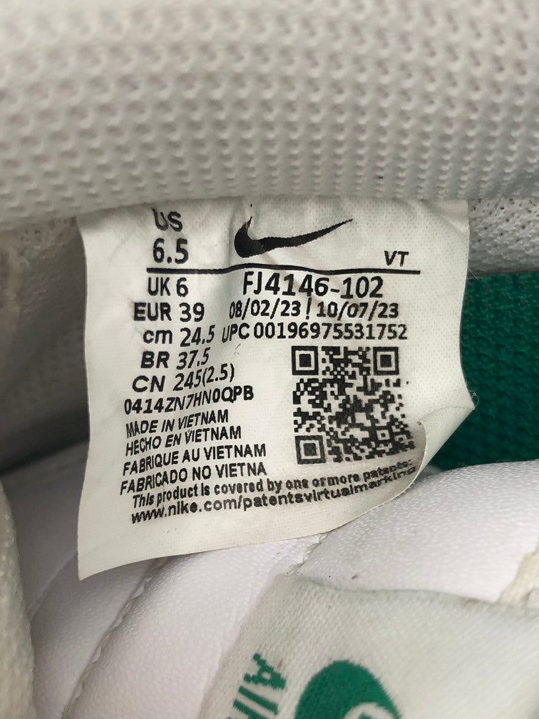 【中古品】【レディース】 NIKE ナイキ FJ4146-102 AIR FORCE 1 LOW WHITE MALACHITE  160-241210-SY-02-iwa サイズ：24.5 カラー：WHITE/MALACHITE-WHITE 万代Net店