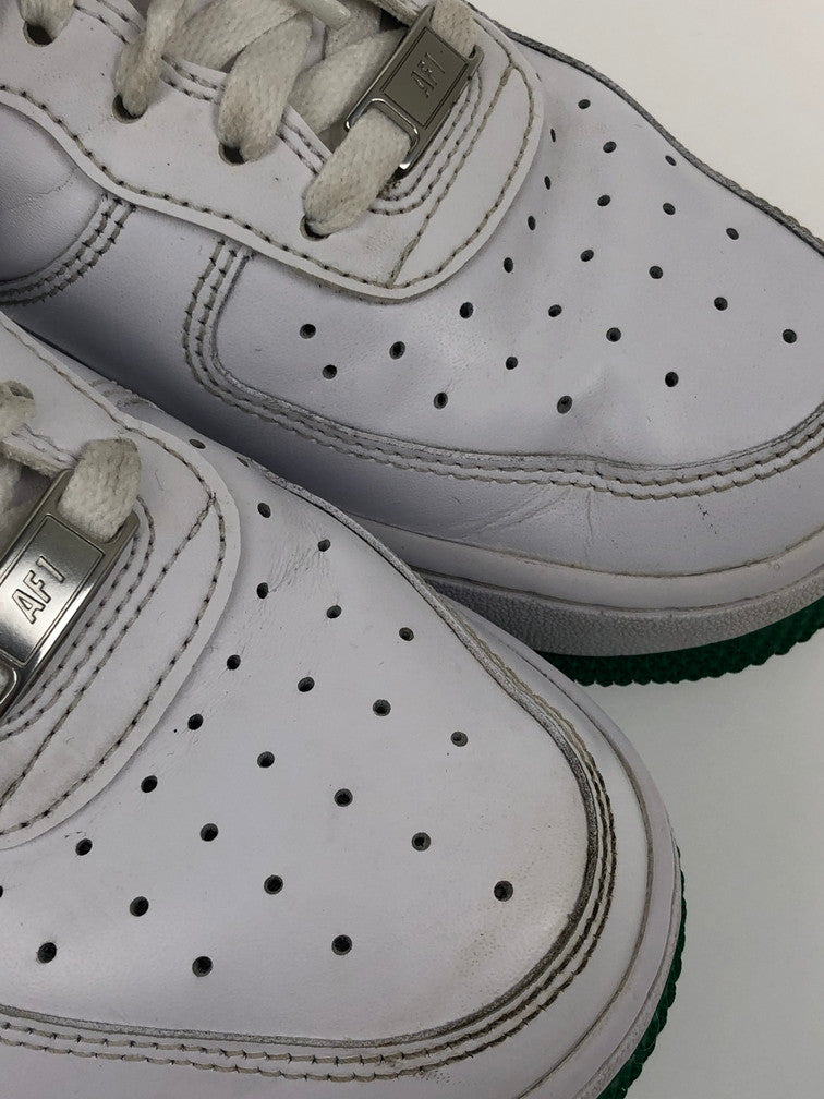 【中古品】【レディース】 NIKE ナイキ FJ4146-102 AIR FORCE 1 LOW WHITE MALACHITE  160-241210-SY-02-iwa サイズ：24.5 カラー：WHITE/MALACHITE-WHITE 万代Net店