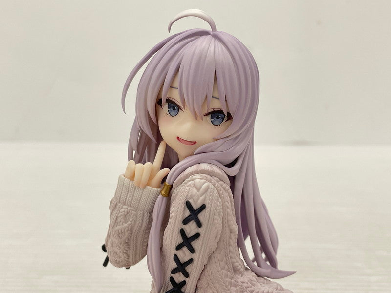 【中古品】 魔女の旅々 イレイナ ニットワンピースver. 1/7 完成品フィギュア フリュー 053-260604-ns-6-tei 万代Net店