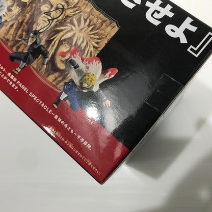 【中古美品】 NARUTO ナルト PANEL SPECTACLE 最強の兵ども 千手柱間 千手扉間 猿飛ヒルゼン 波風ミナト 4体セット 火影岩パネル プライズ品 未開封 051-260626-ti-01-tag 万代Net店