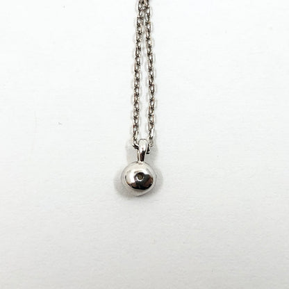 【中古美品】【レディース】 4℃ ヨンドシー K10 WHITE GOLD NECKLACE 111146123218 Ｋ10 ホワイトゴールド ネックレス アクセサリー 192-261003-hn-04-fur カラー：ホワイトゴールド 万代Net店