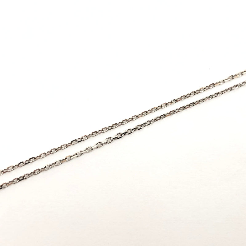 【中古美品】【レディース】 4℃ ヨンドシー K10 WHITE GOLD NECKLACE 111146123218 Ｋ10 ホワイトゴールド ネックレス アクセサリー 192-261003-hn-04-fur カラー：ホワイトゴールド 万代Net店