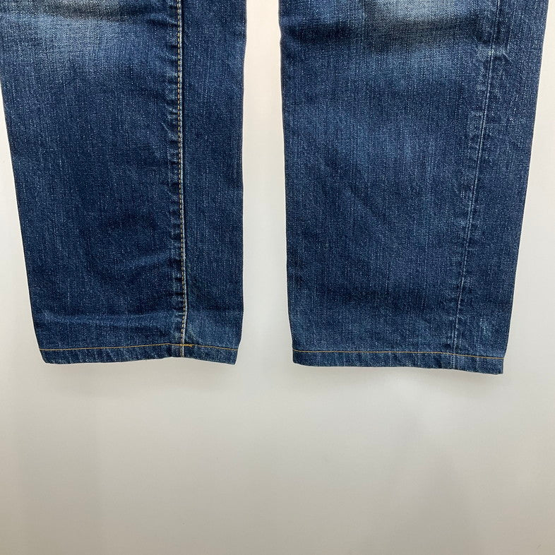 【中古品】【メンズ】 DSQUARED2 ディースクエアード ダメージジーンズ 158-260414-SS-05-iwa サイズ：42 カラー：ブルー 万代Net店