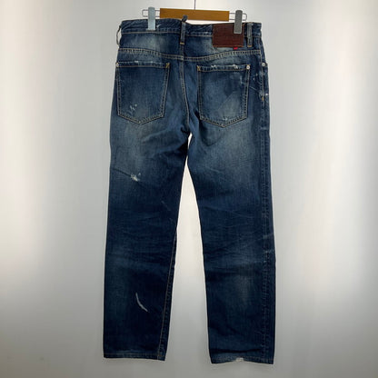 【中古品】【メンズ】 DSQUARED2 ディースクエアード ダメージジーンズ 158-260414-SS-05-iwa サイズ：42 カラー：ブルー 万代Net店