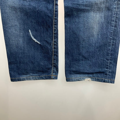 【中古品】【メンズ】 DSQUARED2 ディースクエアード ダメージジーンズ 158-260414-SS-05-iwa サイズ：42 カラー：ブルー 万代Net店