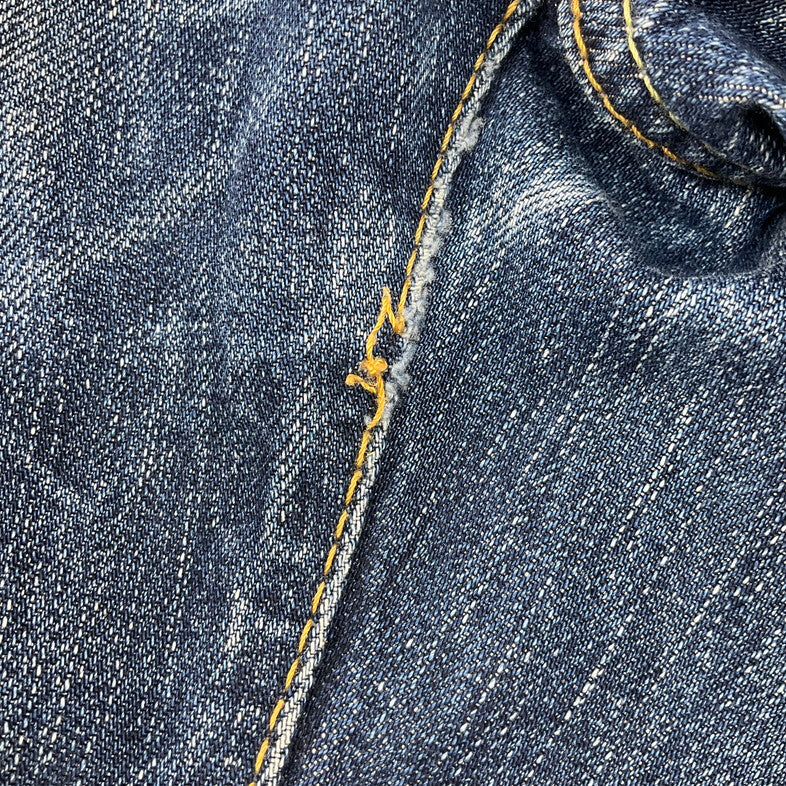 【中古品】【メンズ】 DSQUARED2 ディースクエアード ダメージジーンズ 158-260414-SS-05-iwa サイズ：42 カラー：ブルー 万代Net店