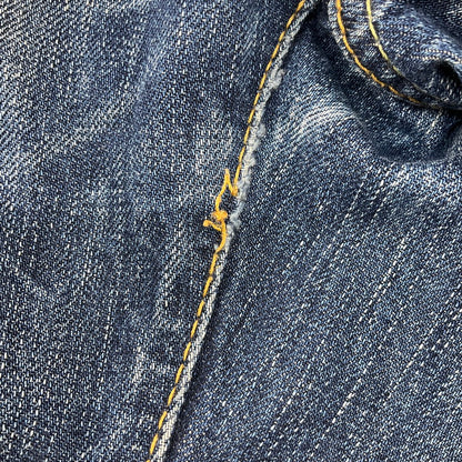 【中古品】【メンズ】 DSQUARED2 ディースクエアード ダメージジーンズ 158-260414-SS-05-iwa サイズ：42 カラー：ブルー 万代Net店