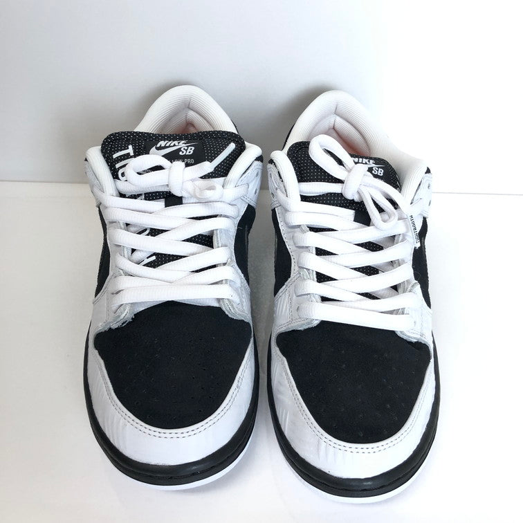 【中古美品】【メンズ】 NIKE SB ナイキエスビー NIKE×TIGHTBOOTH/DUNK LOW PRO QS 160-240917-wy-7-tom サイズ：27cm カラー：ホワイト ブラック 万代Net店