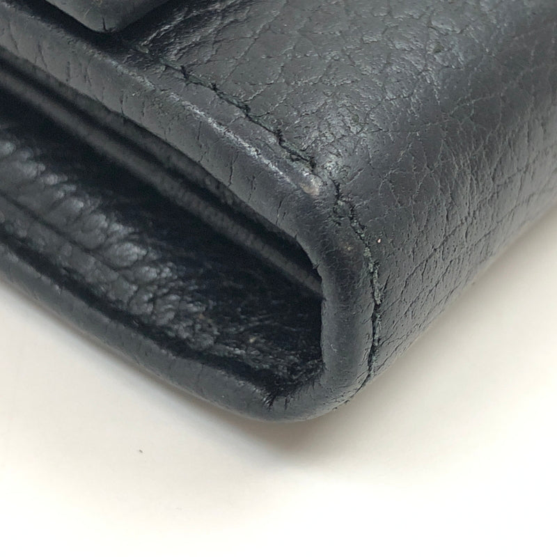 【中古品】【レディース】 GUCCI グッチ DOUBLE G CONTINENTAL WALLET ダブルG コンチネンタルウォレット 長財布 財布 181-261003-hn-07-fur カラー：ブラック 万代Net店