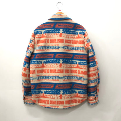 【中古品】【メンズ】 HYSTERIC GLAMOUR ヒステリックグラマー 02233AB13 CPOジャケット アウター  140-231220-at-4-tei サイズ：M カラー：総柄 万代Net店