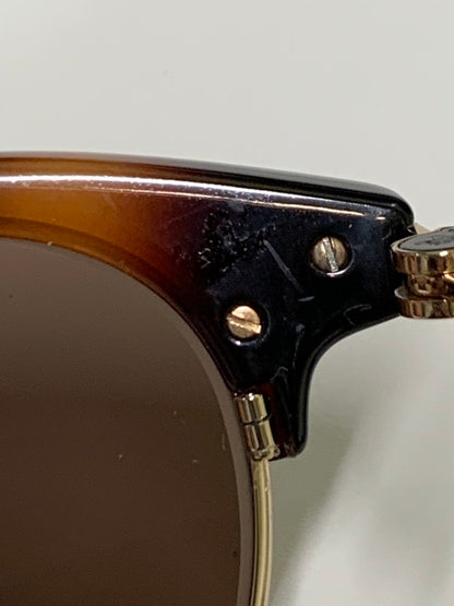 【中古品】【メンズ】 MONCLER モンクレール SUNGLASSES ML0036 52J オーバル サングラス アイウエア 203-241227-yn-01-min サイズ：49□21 145 カラー：ブラウン系 万代Net店