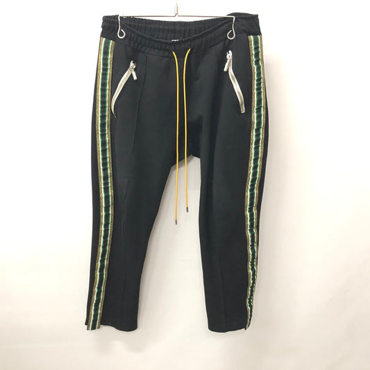 【現状渡し品】【メンズ】 RHUDE TRACK PANT ルード トラックパンツ サイドラインパンツ ジャージパンツ 153-240523-mw-4-tei サイズ：L カラー：ブラック 万代Net店