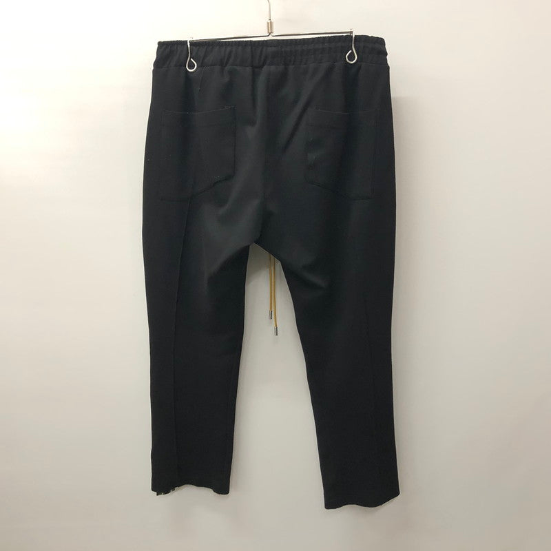 【現状渡し品】【メンズ】 RHUDE TRACK PANT ルード トラックパンツ サイドラインパンツ ジャージパンツ 153-240523-mw-4-tei サイズ：L カラー：ブラック 万代Net店