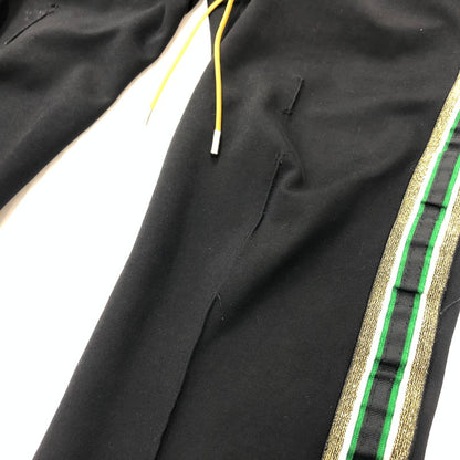 【現状渡し品】【メンズ】  RHUDE TRACK PANT ルード トラックパンツ サイドラインパンツ ジャージパンツ 153-240523-mw-4-tei サイズ：L カラー：ブラック 万代Net店