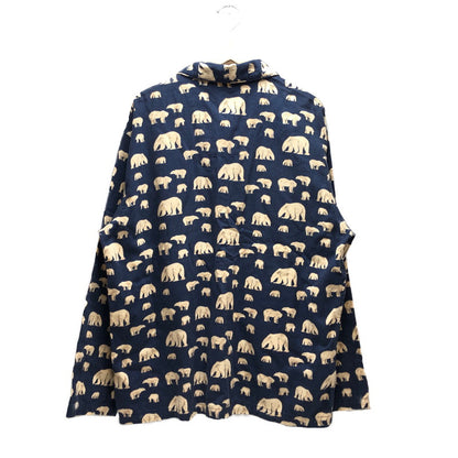 【現状渡し品】【メンズ】 GAP ギャップ OLD GAP オールドギャップ コットン 長袖シャツ カジュアルシャツ トップス 146-250807-hn-02-fur サイズ：M カラー：ネイビー/ベージュ系 万代Net店