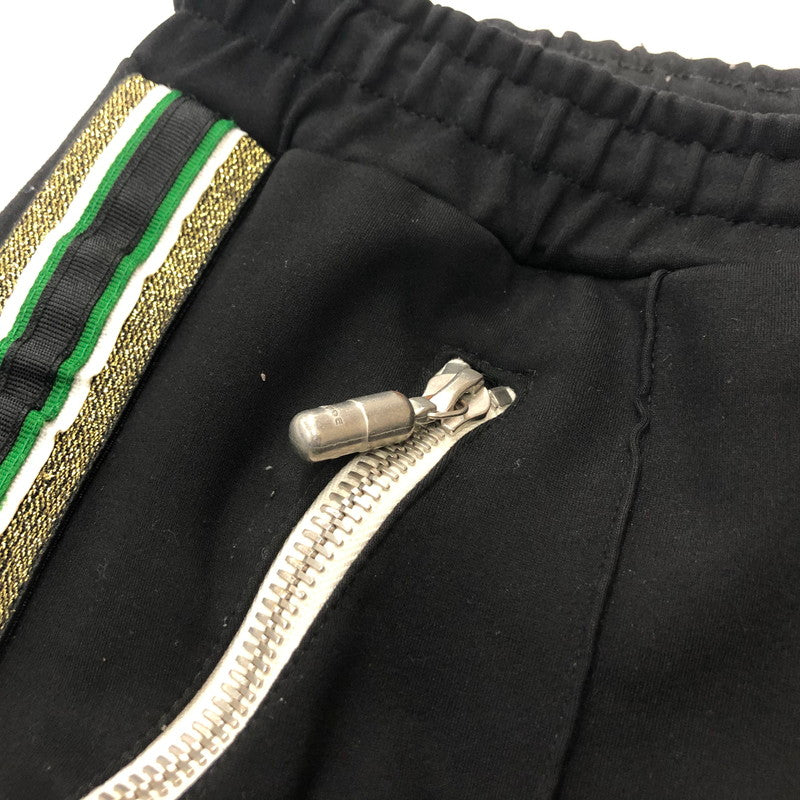 【現状渡し品】【メンズ】  RHUDE TRACK PANT ルード トラックパンツ サイドラインパンツ ジャージパンツ 153-240523-mw-4-tei サイズ：L カラー：ブラック 万代Net店