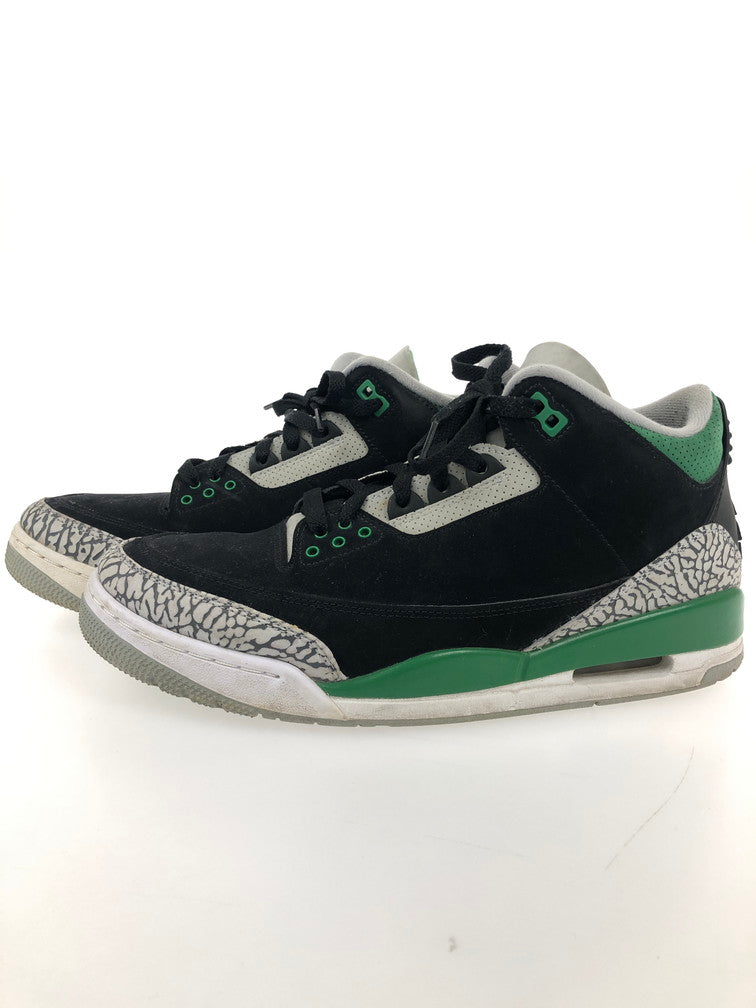【中古品】【メンズ】 NIKE ナイキ CT8532-030 AIR JORDAN 3 PINE GREEN 靴 スニーカー 160-241212-SY-03-iwa サイズ：28.0cm カラー：GREEN BLACK GRAY 万代Net店