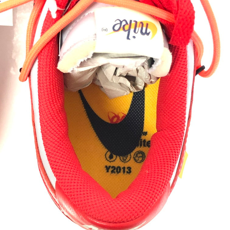 【中古美品】【メンズ】 NIKE ナイキ NIKE×OFF-WHITE CT0856-600 DUNK LOW ”UNIVERSITY RED WOLF GREY” 160-240917-wy-10-tom サイズ：28.5cm カラー：グレー 万代Net店