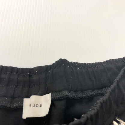 【現状渡し品】【メンズ】  RHUDE TRACK PANT ルード トラックパンツ サイドラインパンツ ジャージパンツ 153-240523-mw-4-tei サイズ：L カラー：ブラック 万代Net店