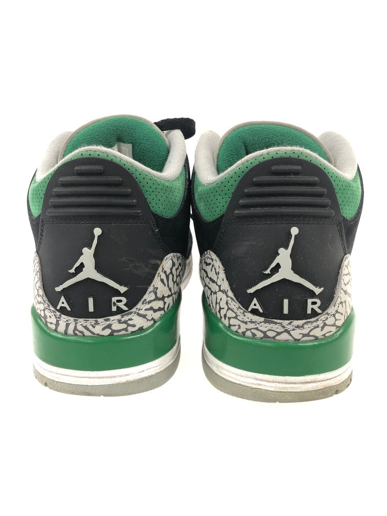 【中古品】【メンズ】 NIKE ナイキ CT8532-030 AIR JORDAN 3 PINE GREEN 靴 スニーカー 160-241212-SY-03-iwa サイズ：28.0cm カラー：GREEN BLACK GRAY 万代Net店
